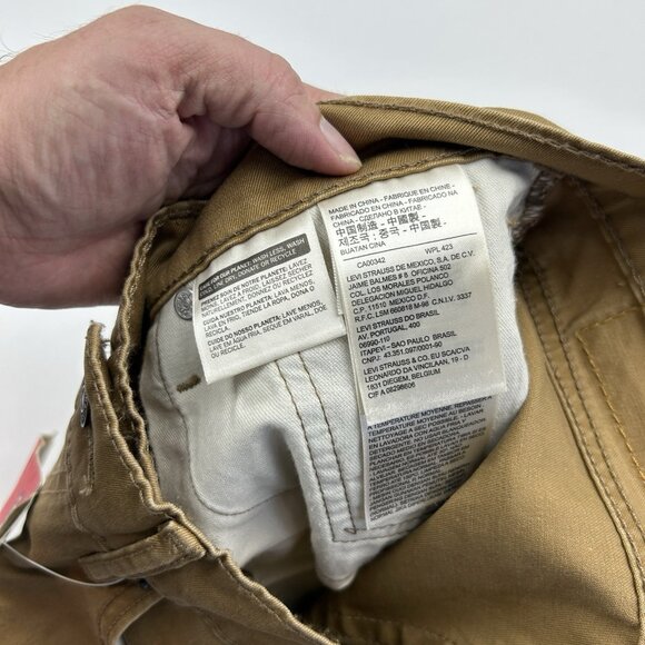 Levi's 541 Athletic Taper Men's Gold Stretch Jeans Size 31 x 32 - Picture 8 of 16